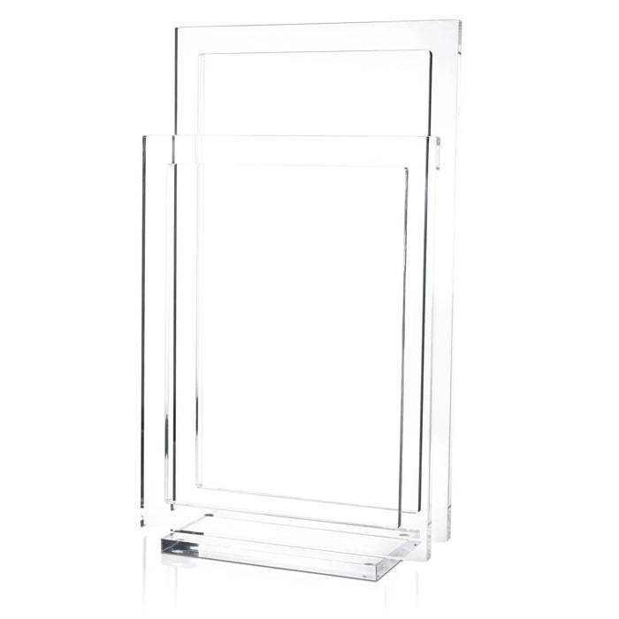 Modern Finger Towel Stand — lucite | Judaica Square Lakewood