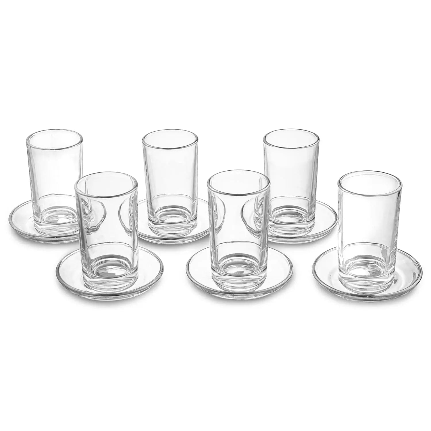 Modern Glass Cups & Saucers | Judaica Square Lakewood