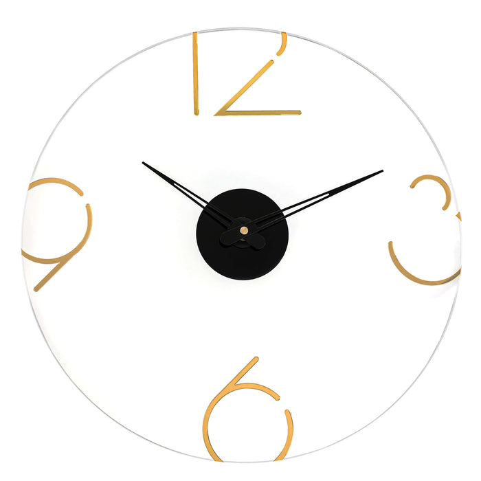 Number Clock — lucite Wall Art | Judaica Square Lakewood