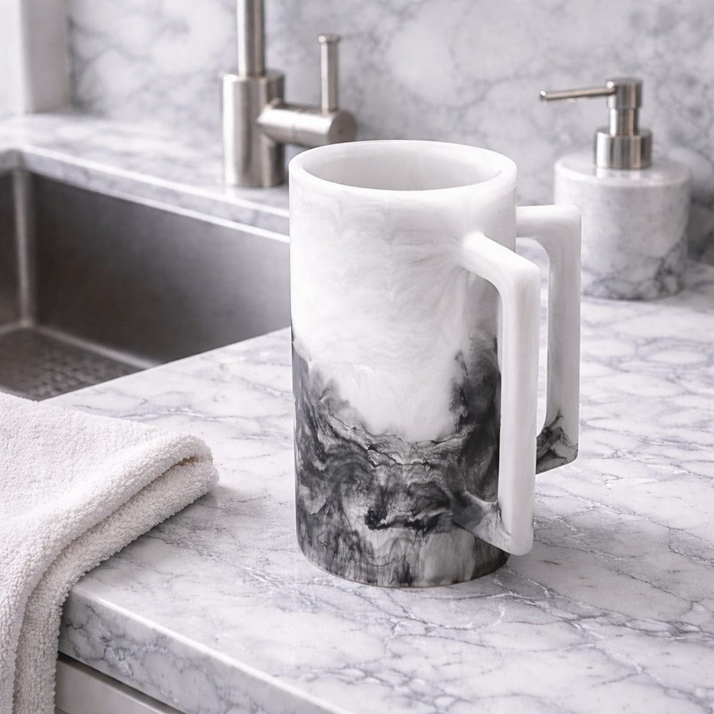 Ombre Resin Washing Cup — reverse view | Judaica Square Lakewood
