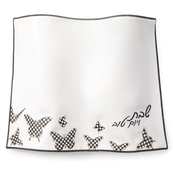 Onyx Butterfly Challah Cover — Challah Cover