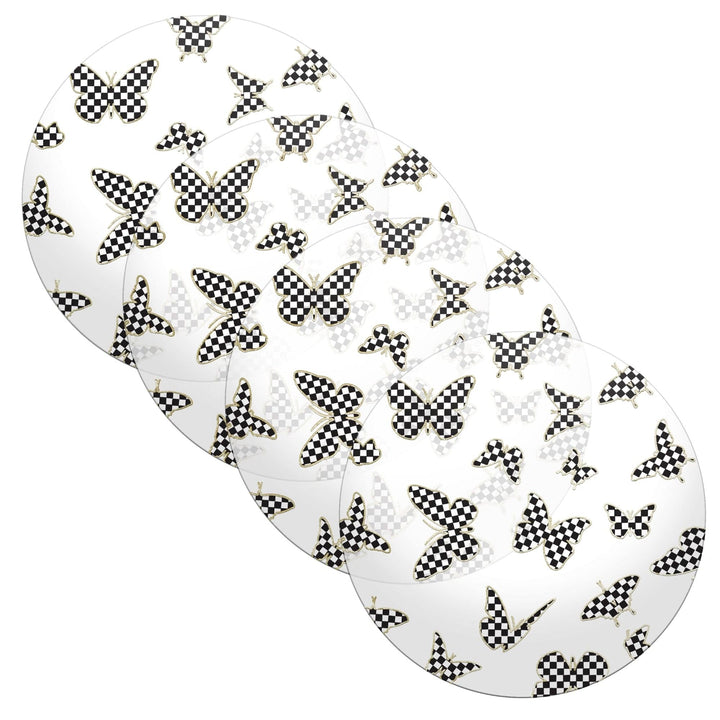 Onyx Butterfly Chargers — Charger Plate