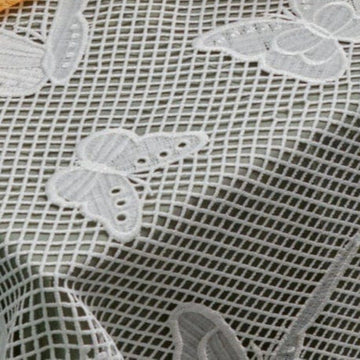 Onyx Butterfly Tablecloth — leather