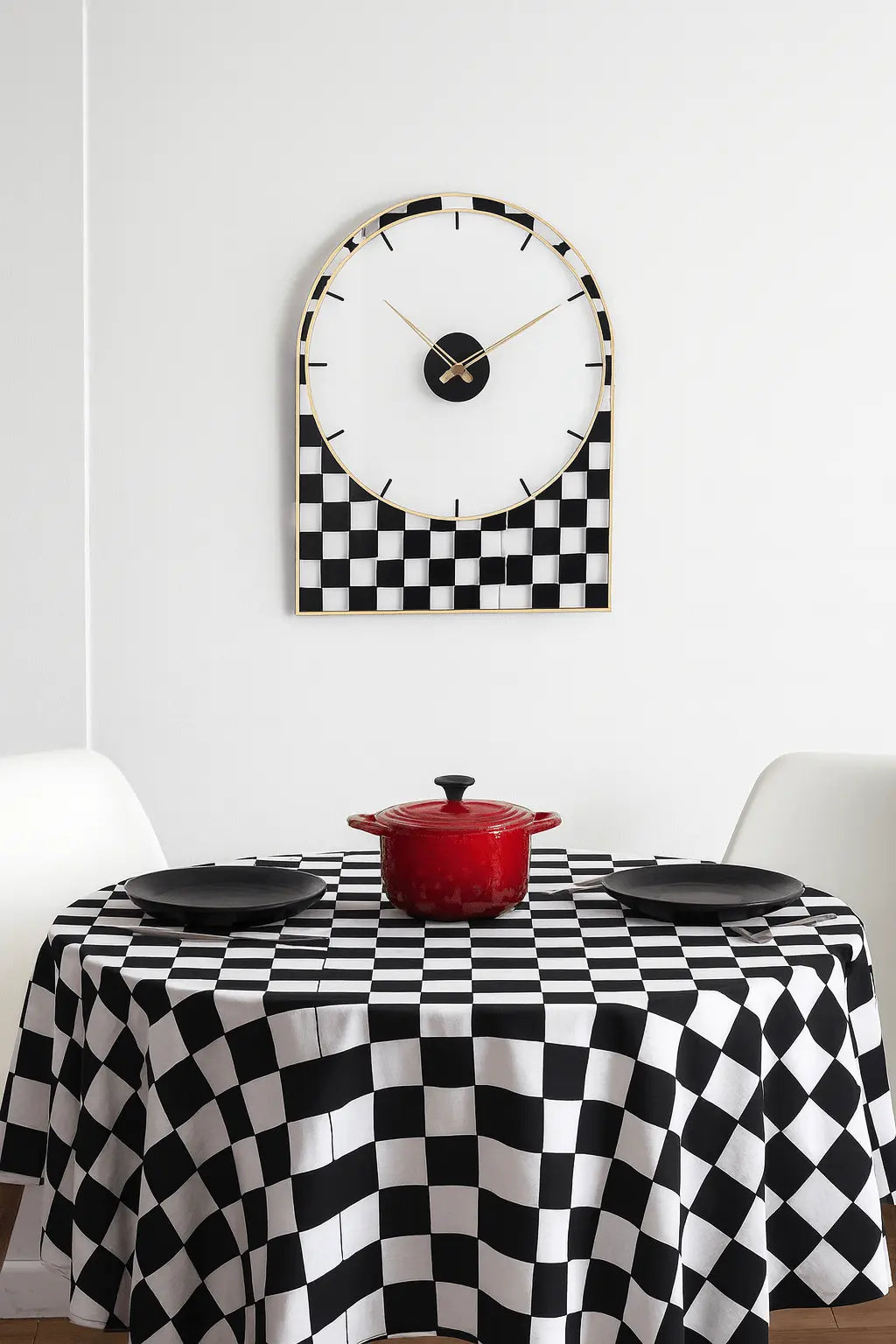 Onyx Collection Lucite Clock | Judaica Square Lakewood