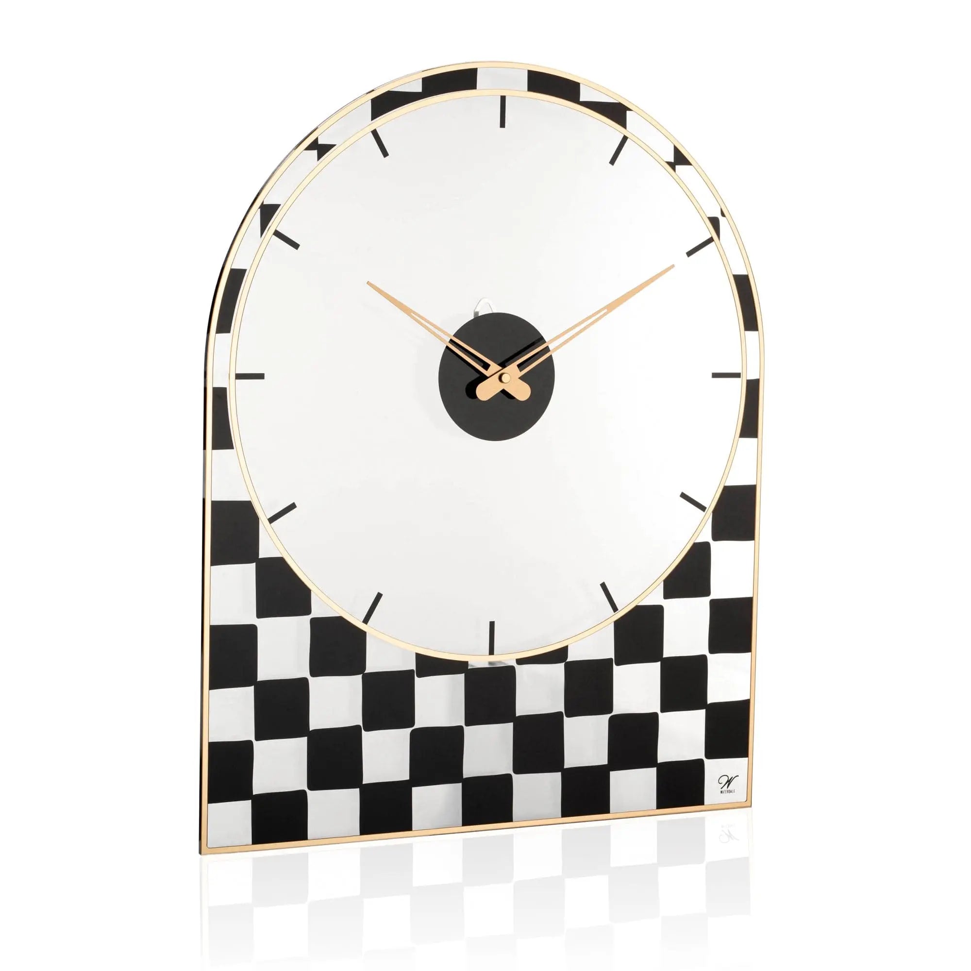 Onyx Collection Lucite Clock | Judaica Square Lakewood
