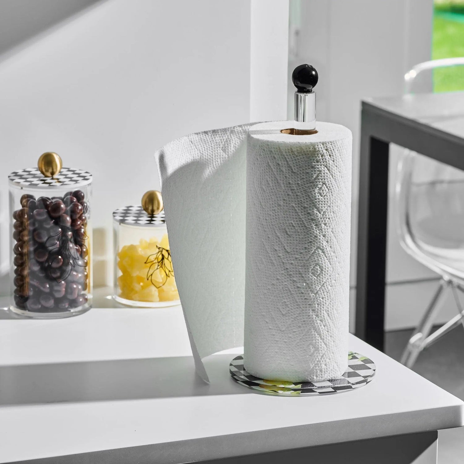 Onyx Paper Towel Holder | Judaica Square Lakewood