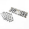 Onyx Simanim Tray With Cards — lucite | Judaica Square Lakewood