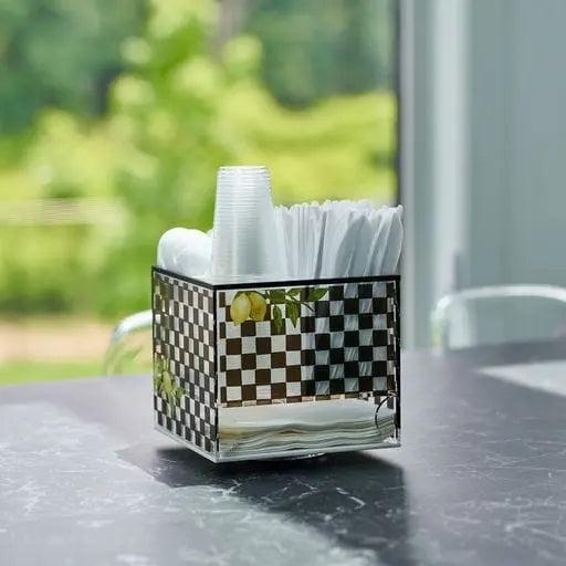 Onyx Swivel Silverware Caddy | Judaica Square Lakewood