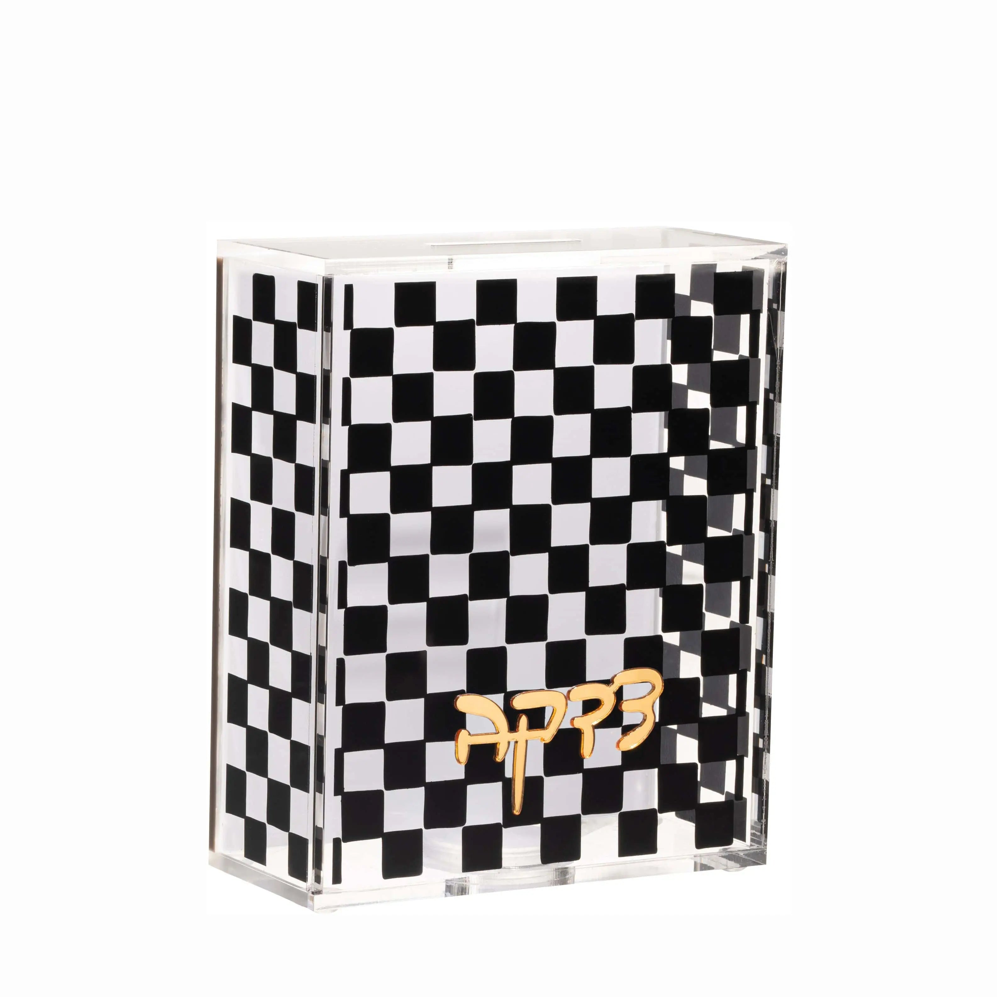 Onyx Tzedakah Box | Judaica Square Lakewood