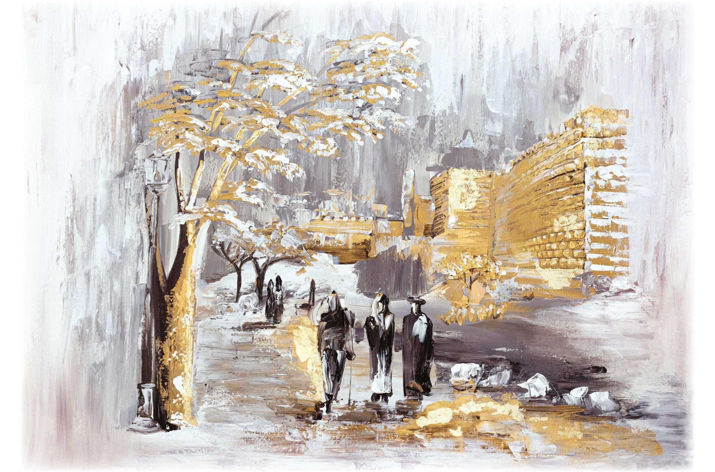 Exquisite Hand-Painted Waterdale Collection Art: Timeless Beauty for Your Home