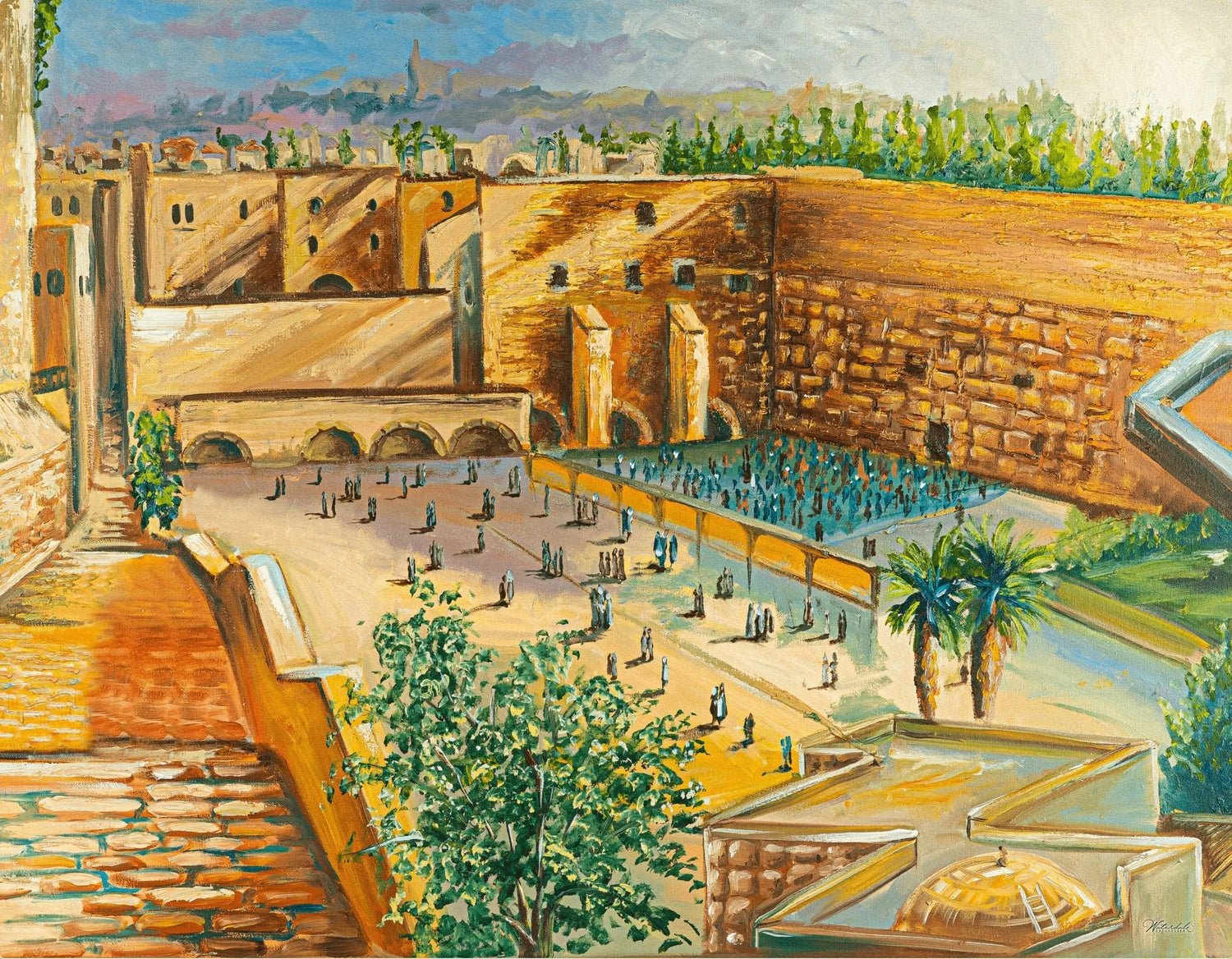 Original Hand Painted Art | Judaica Square Lakewood