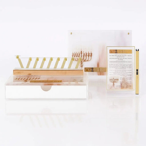 Painted 2.0 Chanukah Set | Judaica Square Lakewood