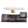 Painted Black Havdalah Set — leather | Judaica Square Lakewood