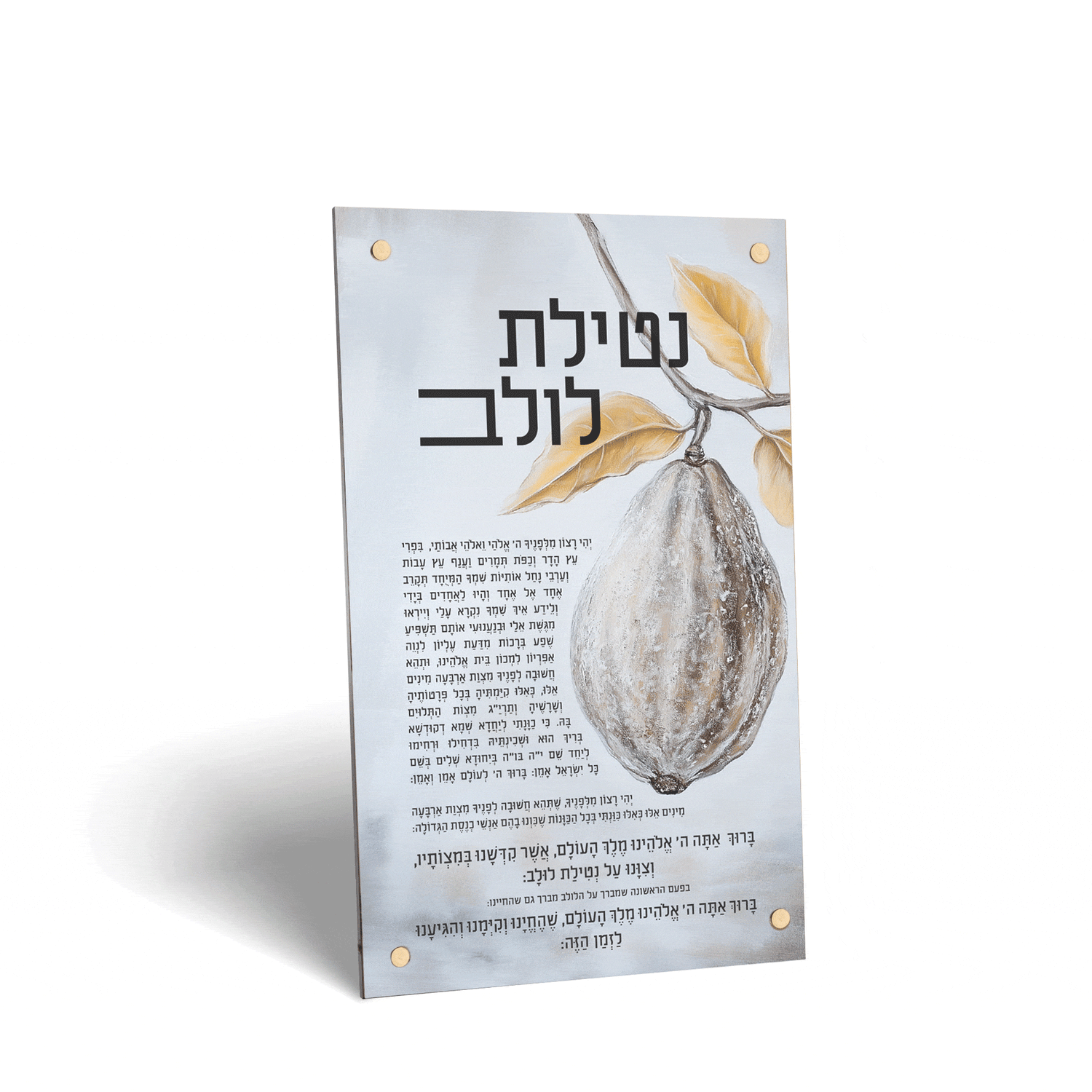 Painted by Batya Silver Sukkah Decorations | Judaica Square Lakewood