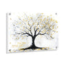 Painted by Batya Winter Family Tree — lucite Wall Art | Judaica Square Lakewood