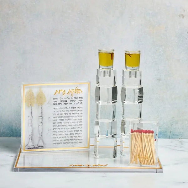 Painted by Judy Hadlokas Neiros Set | Judaica Square Lakewood