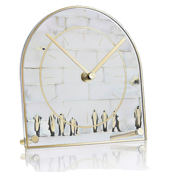 Painted by Judy Kosel Desk Clock — Lucite Desk Clock | Judaica Square Lakewood