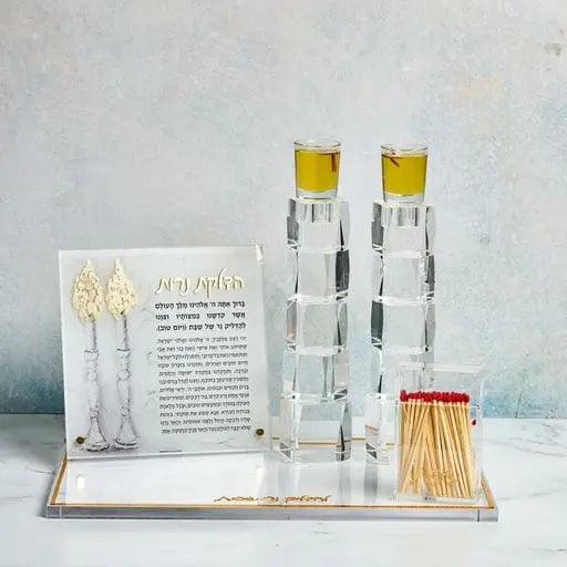 Painted by Judy Tabletop Hadlokas Neiros | Judaica Square Lakewood