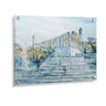 Painted by Yonatan Mearas Hamachpela — lucite Wall Art | Judaica Square Lakewood