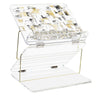 Painted by Yosefa Foldable Shtender — lucite | Judaica Square Lakewood