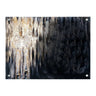 Painted Candles Black Custom Print Wall Art — lucite | Judaica Square Lakewood