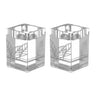 Painted Crystal Tea Light Holders — Judaica | Judaica Square Lakewood