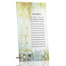 Painted Gold Candles Tabletop Hadlokas Neiros — lucite Tabletop Plaque | Judaica Square Lakewood