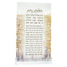 Painted Gold Kosel Hadlokas Neiros Card — lucite | Judaica Square Lakewood