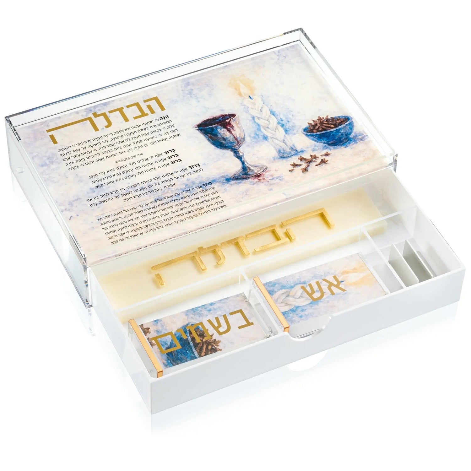 Painted Havdalah Set | Judaica Square Lakewood