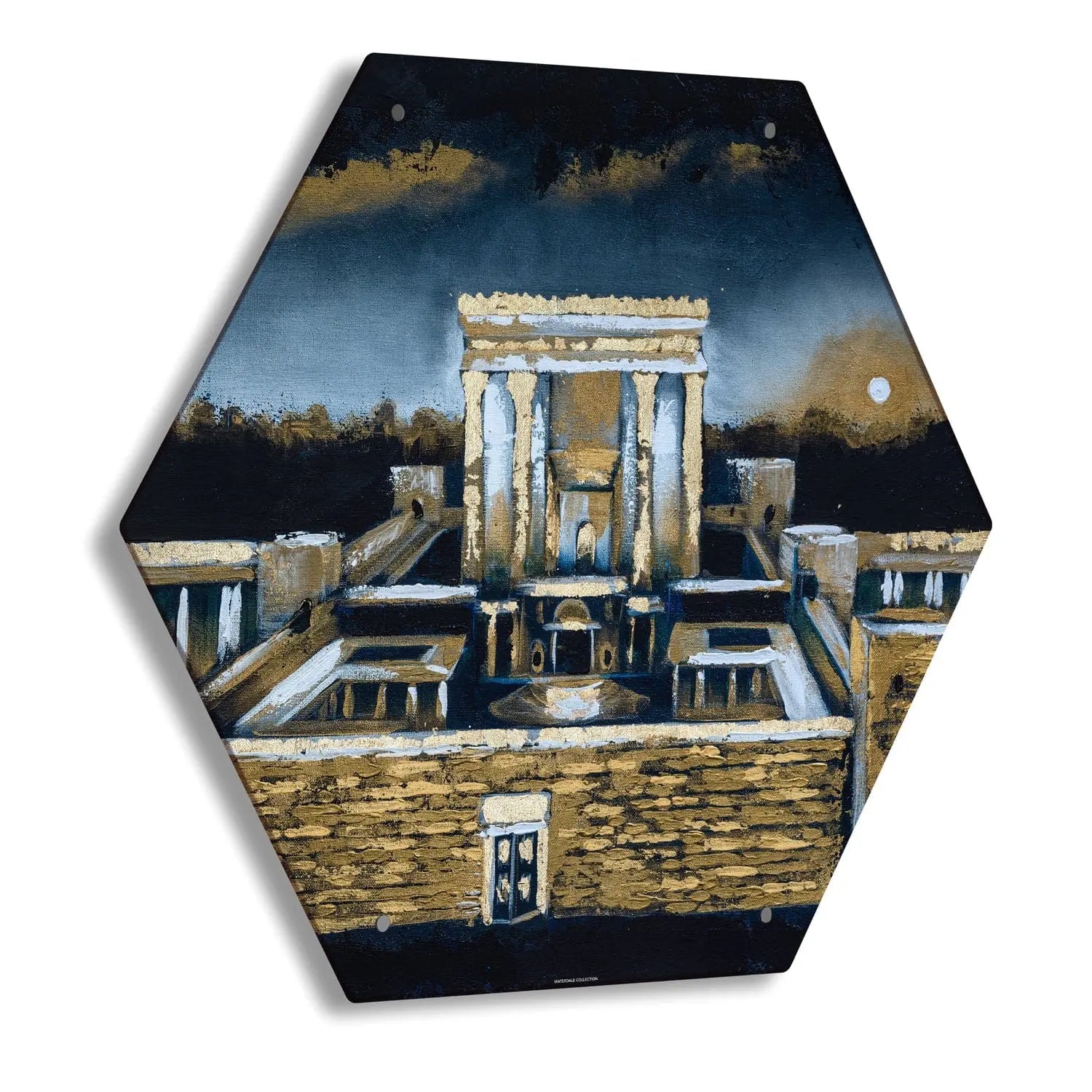 Painted Hexagon Sukkah Decorations | Judaica Square Lakewood