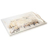 Painted Kosel at Winter Challah Board — lucite Tray | Judaica Square Lakewood