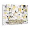 Painted Kosel in Black, Gold, and White