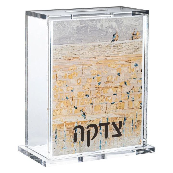 Painted Kosel Tzedakah Box — Tzedakah Box