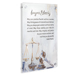 Painted Lucite Lawyers Blessing