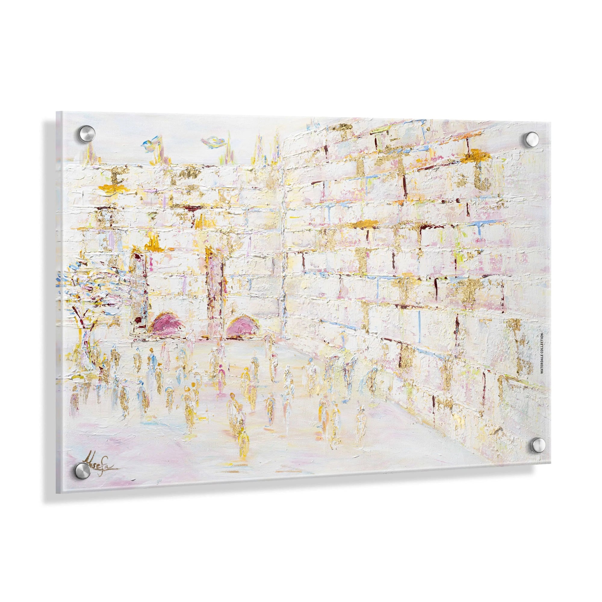 Painted Pastel Kosel By Yosefa | Judaica Square Lakewood