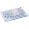 Painted Yosefa Challah Board — lucite Tray | Judaica Square Lakewood