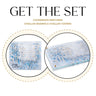 Painted Yosefa Challah Board & Cover Set — lucite | Judaica Square Lakewood