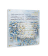 Painted Yosefa Kosel Birchas Habayis — lucite Wall Art | Judaica Square Lakewood