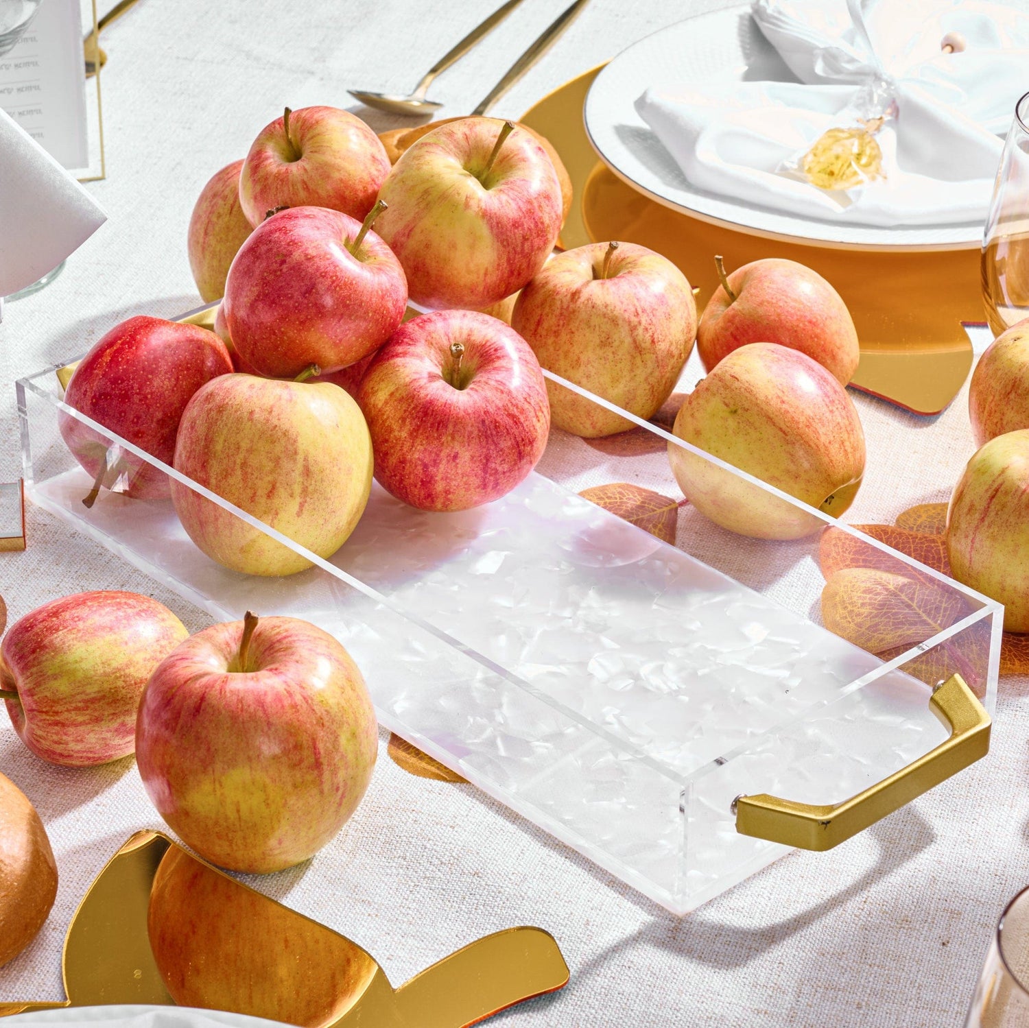 Pearlstone Bread / Towel Tray | Judaica Square Lakewood