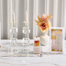 Pearlstone Hadlokas Neiros Set — lucite Candle Lighting | Judaica Square Lakewood