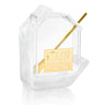 Pearlstone Honey Dish — lucite | Judaica Square Lakewood