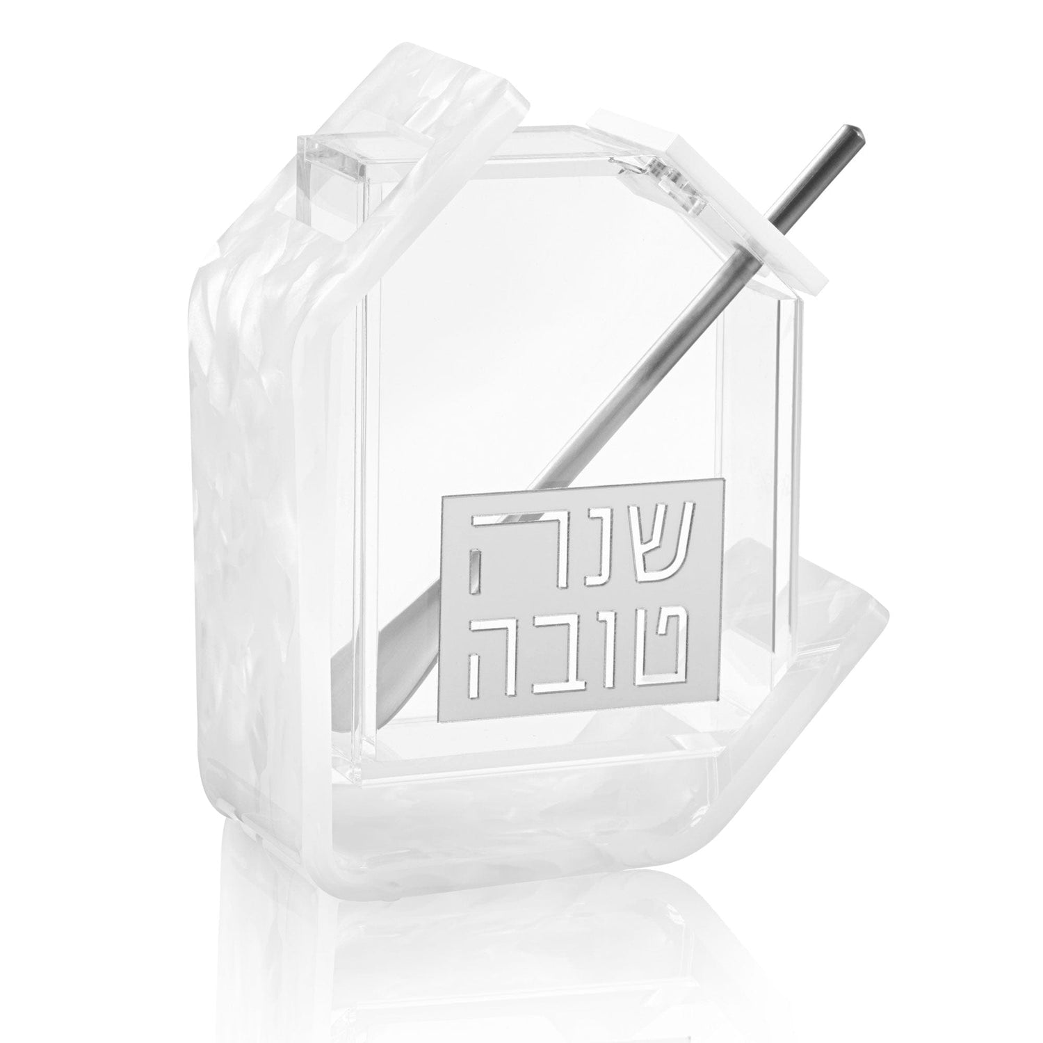 Pearlstone Honey Dish | Judaica Square Lakewood