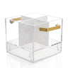 Pearlstone Swivel Silverware Caddy — lucite | Judaica Square Lakewood