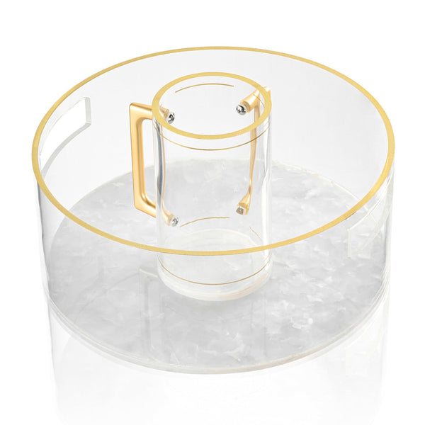 Pearlstone Washing Bowl & Cup | Judaica Square Lakewood
