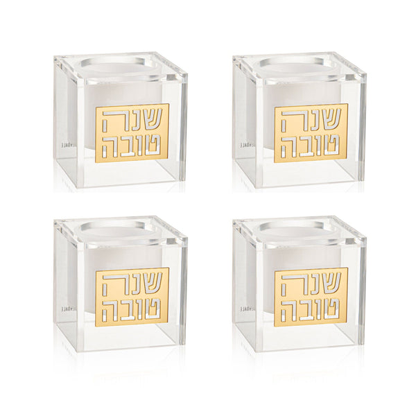Personal Suspended Honey Dishes — hero shot | Judaica Square Lakewood