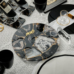 Pesach 2023 Agate Tablescape