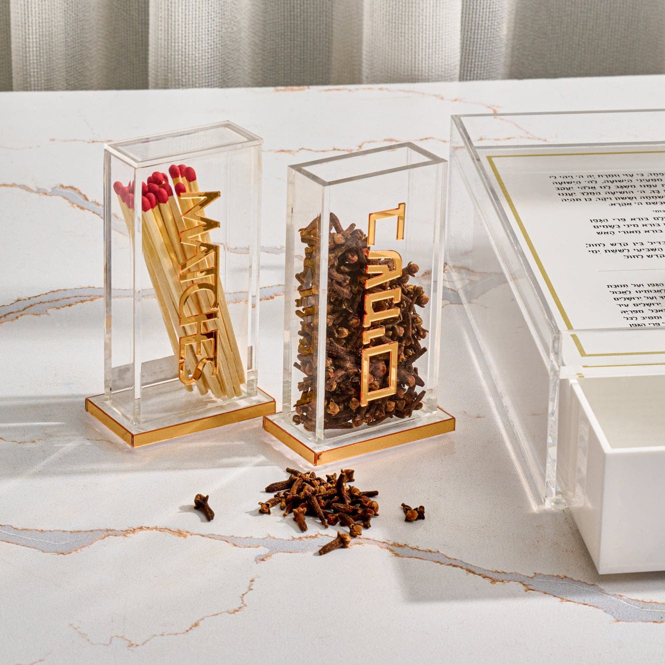 Pillar Match Holder | Judaica Square Lakewood
