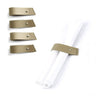 Pin Leather Napkin Wraps — Napkin Rings | Judaica Square Lakewood
