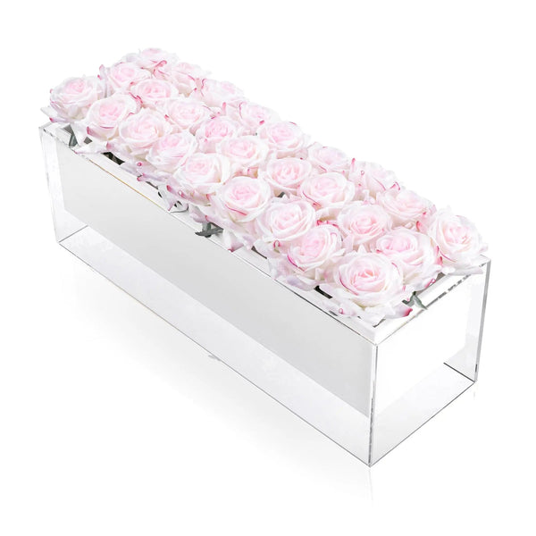 Soft Pink Rose Suspended Arrangement | Judaica Square Lakewood