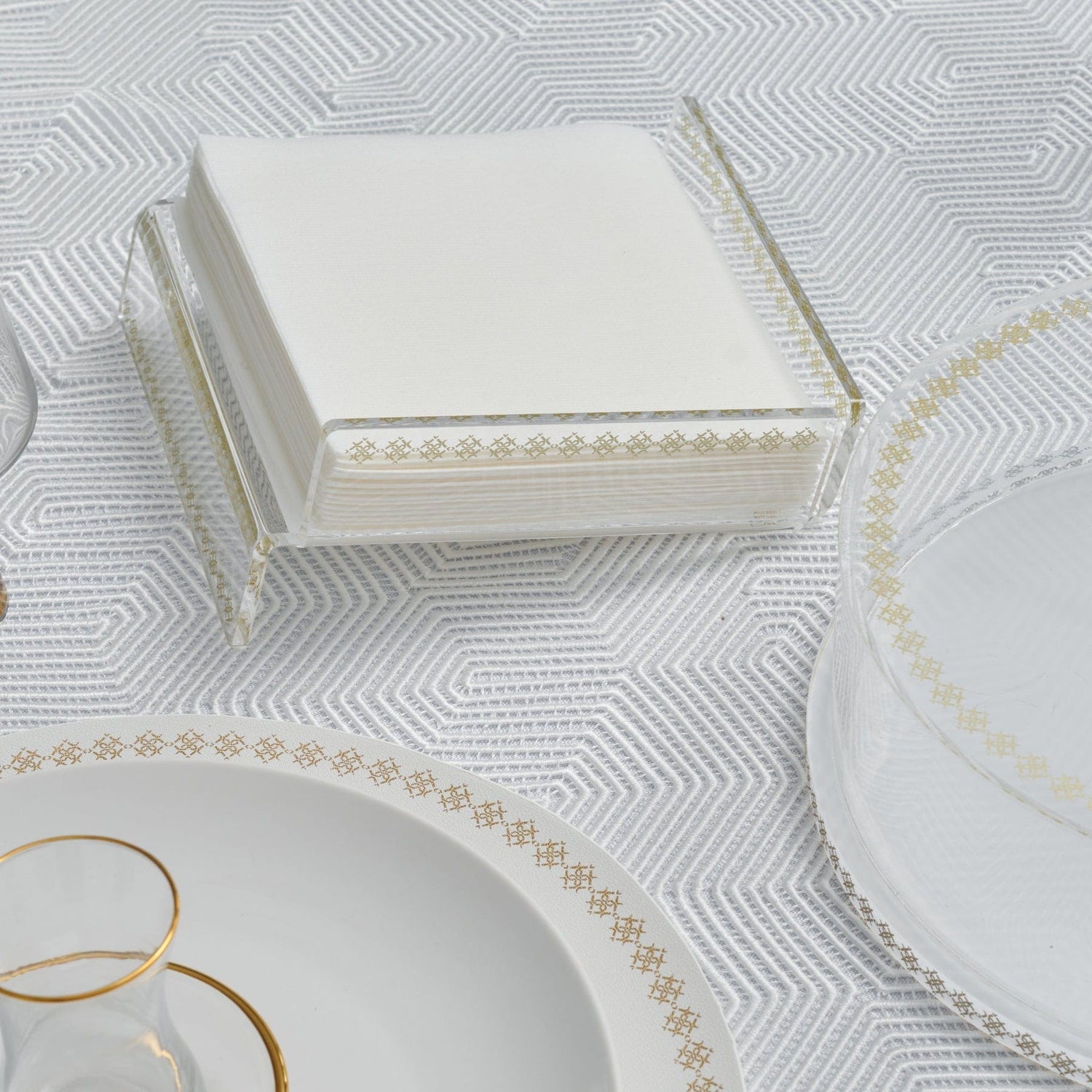 Raised Inspired Napkin Holder | Judaica Square Lakewood